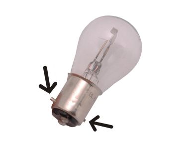 Lamp Bosma 6V - 20/20W BAX15D