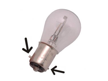 Lamp Bosma 6V - 20/20W BAX15D