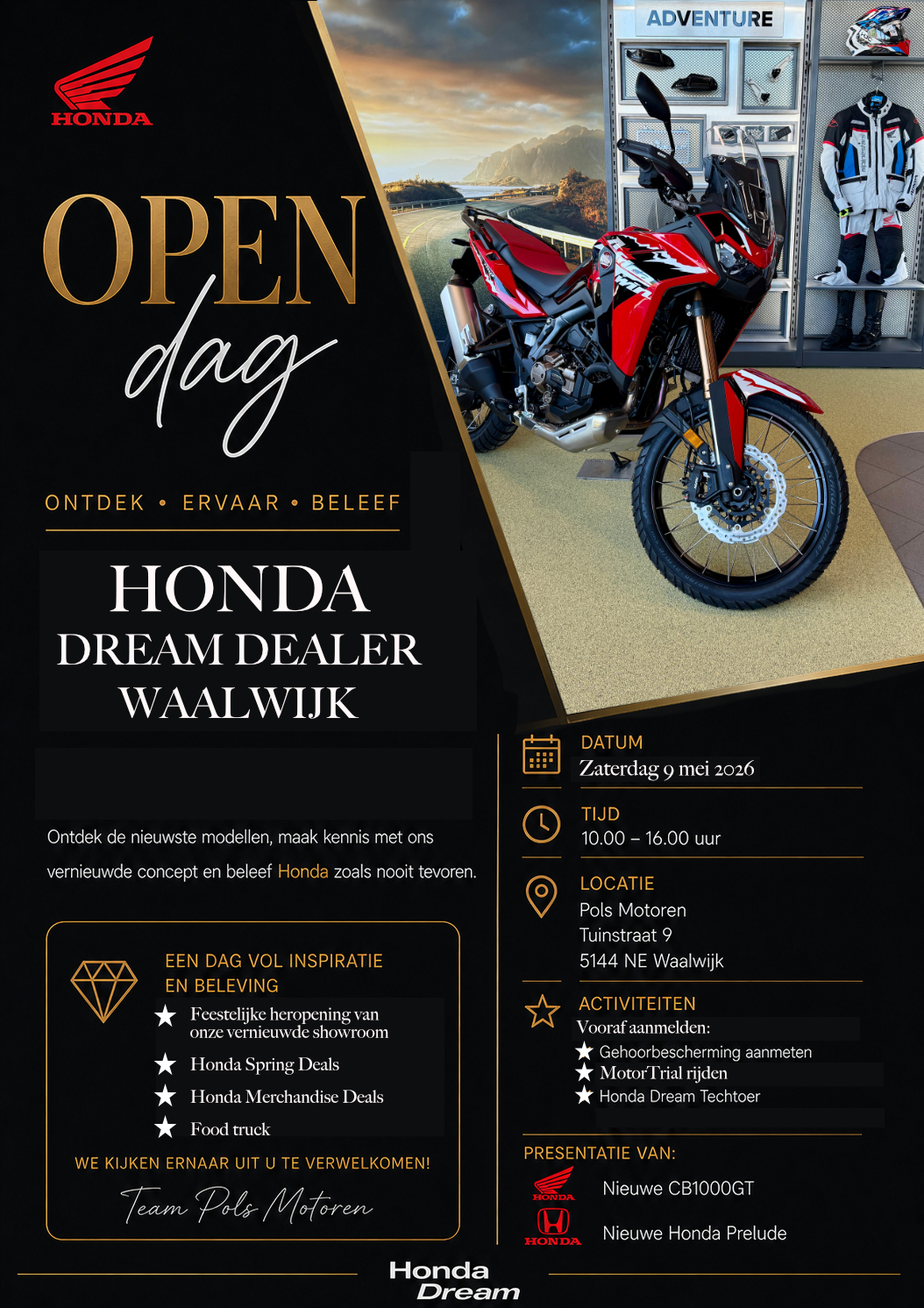 Open Dag | 9 mei 2026