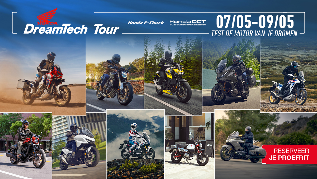 Honda DreamTech Tour 7-9 mei 2026